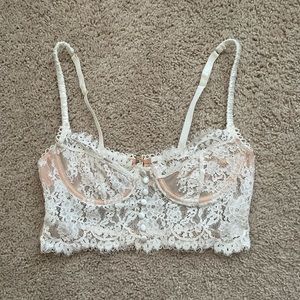 Sexy, Lace Bralette with Buttons